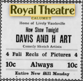 Royal Theater - 13 Jul 1911 Ad